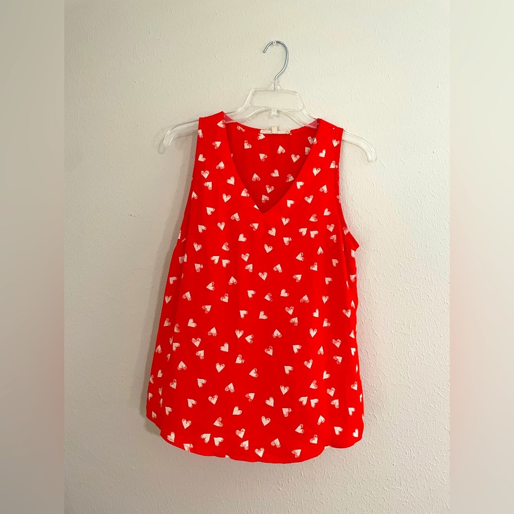 Valentines Red heart women’s top - small - professional